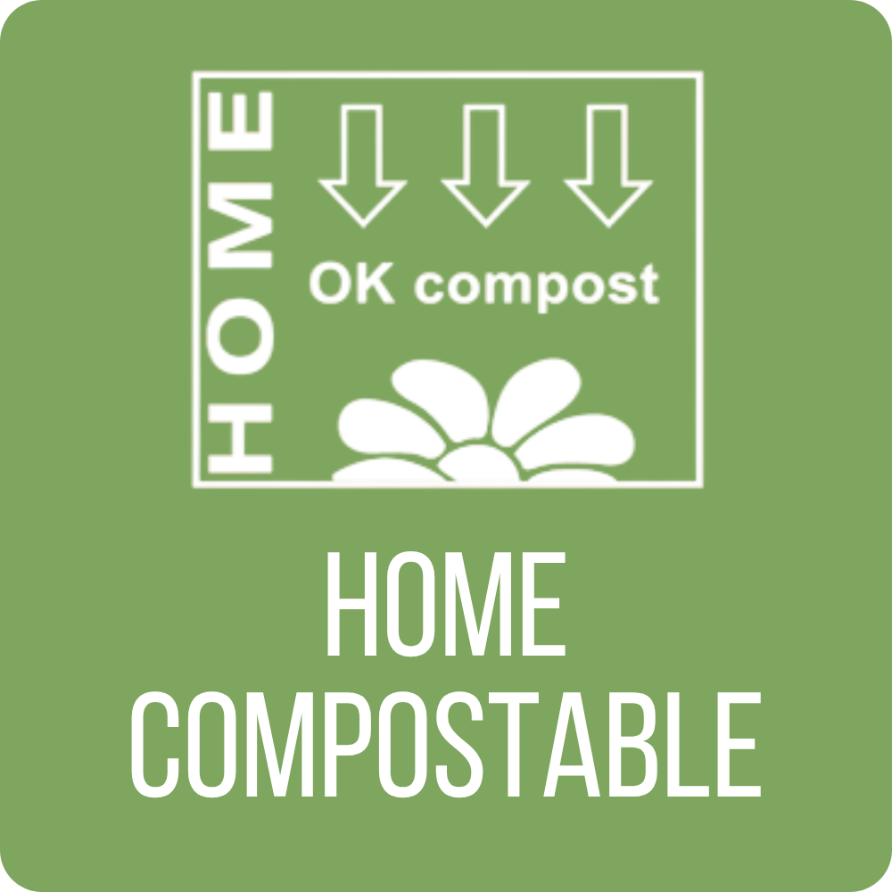 Home compostable product logo - Wesflor flower wholesale