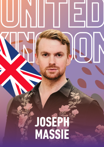 Joseph Massie UK representative World cup floral art 2025
