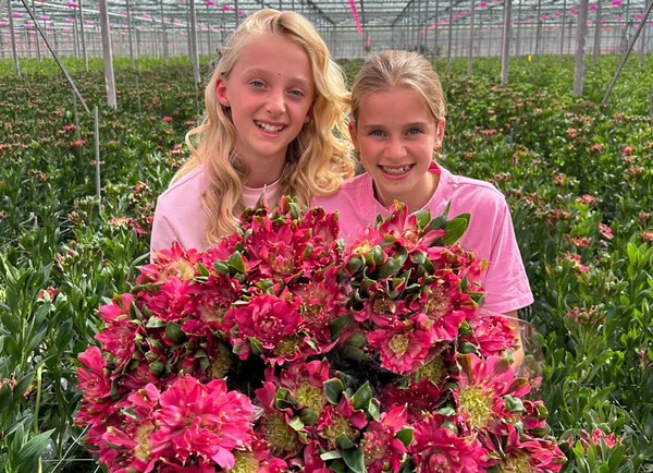 Fienne and Sophie - the girls behind the Alstroemeria Fashionista Sofiena name