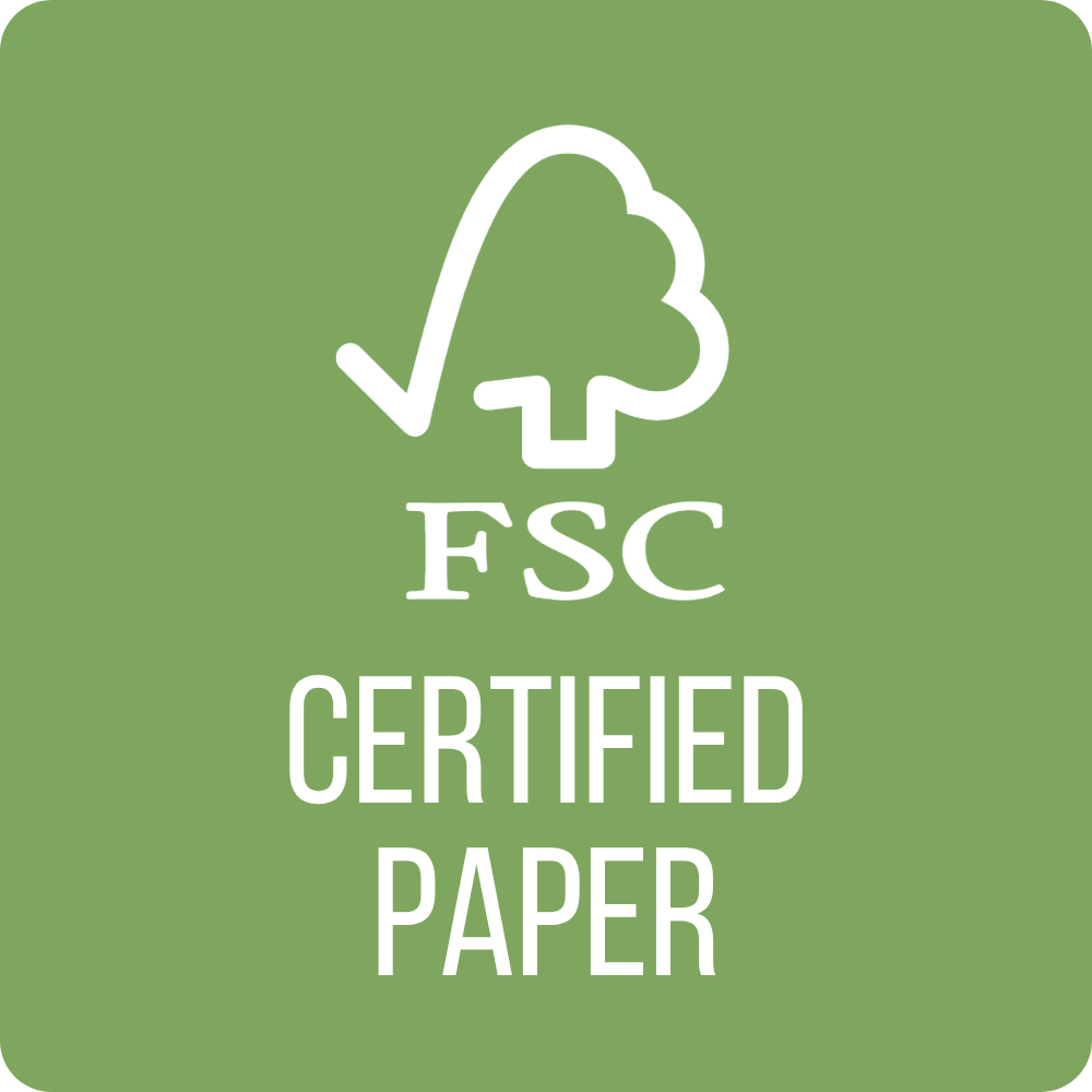 FSC certified paper product logo - Wesflor flower wholesale
