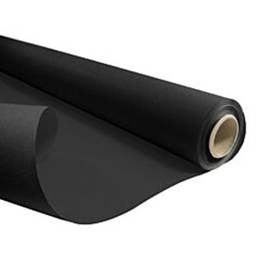 Kraft Roll Duo Black & Black - Westflor florist supplies.