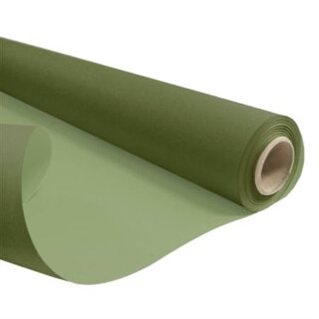 Kraft Roll Duo Khaki & Green - Westflor florist supplies