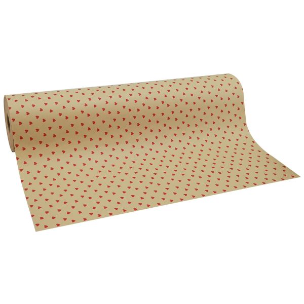 Red Heart Kraft Paper - Westflor Flower Wholesaler