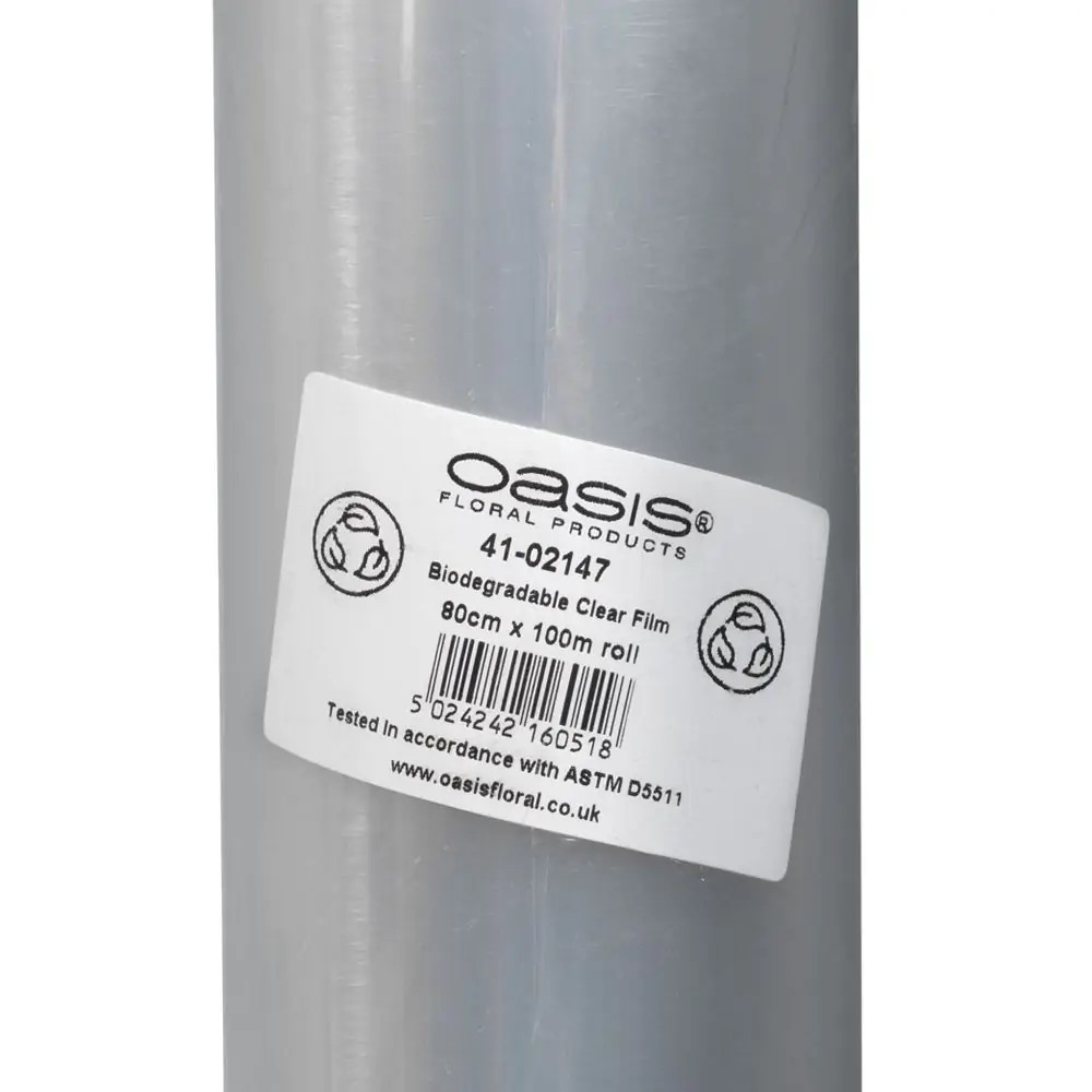 Biodegradable clear Film - Oasis Floral Products - Westflor Florist supplies