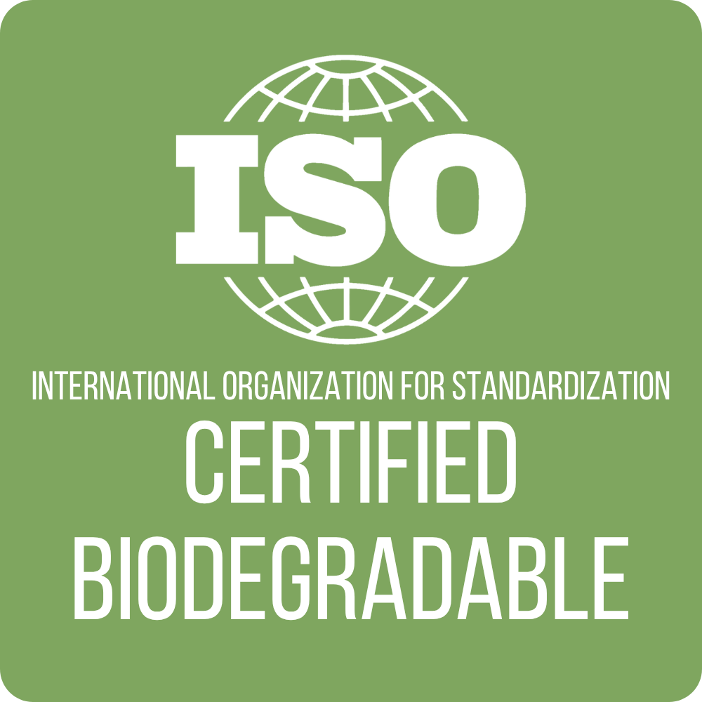 ISO Certified biodegradable product logo - Wesflor flower wholesale