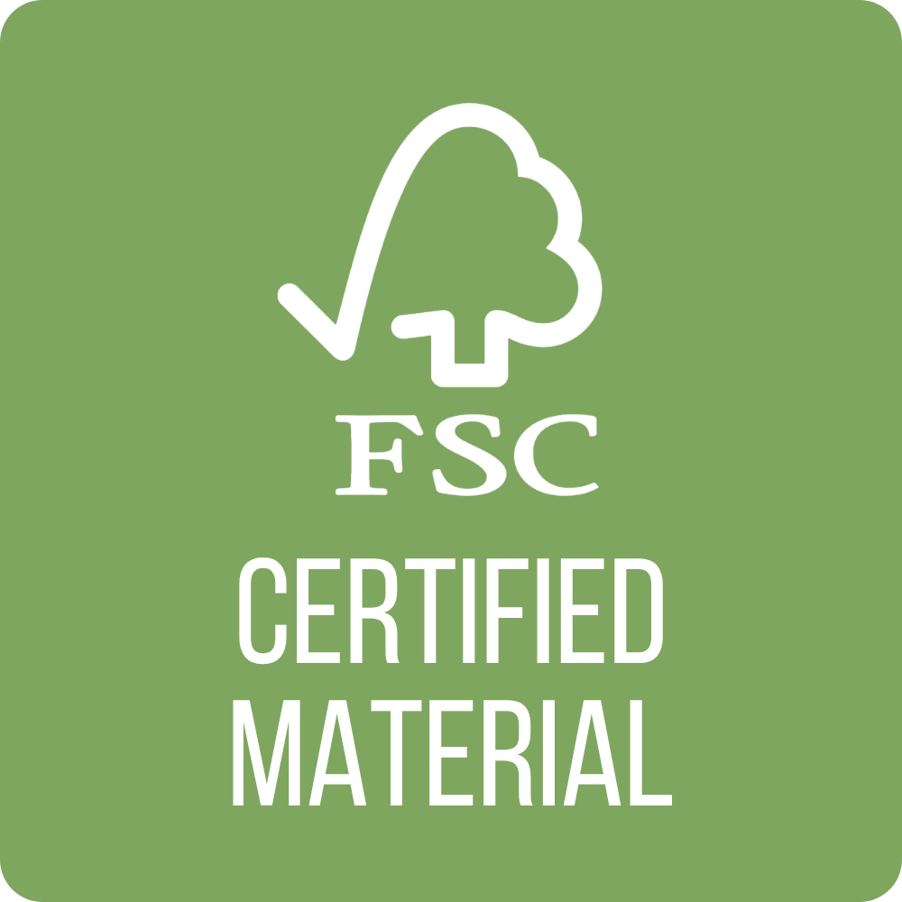 FSC certified material product logo - Wesflor flower wholesale