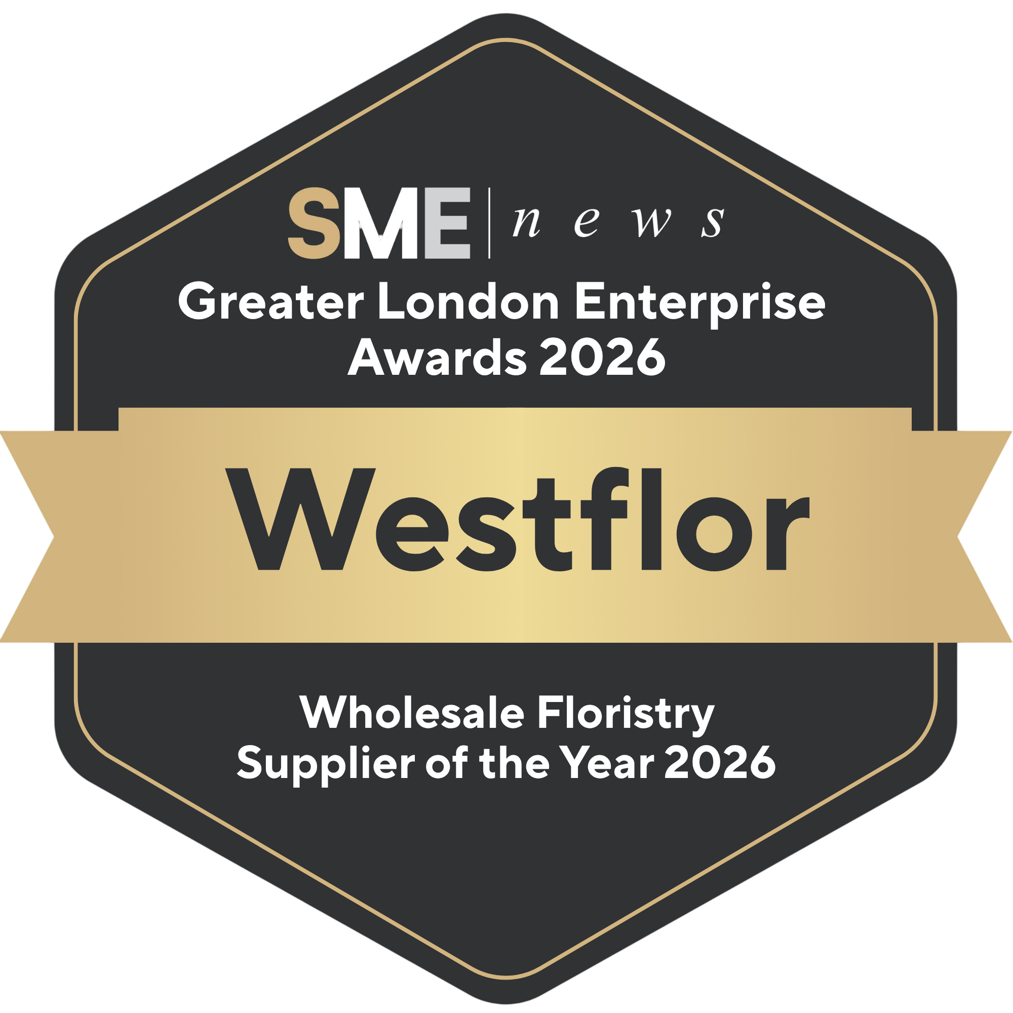 Greater London Enterprise Awards 2026 - Wholesale Florisry Supplier of the Year 2026.